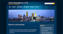 Desktop Screenshot of levinandassociates.com
